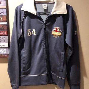 Vintage Blue Marlin England Football track jacket 54 Chelsea